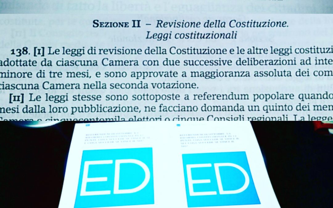 Riforma costituzionale, il testo integrale pubblicato in Gazzetta Ufficiale